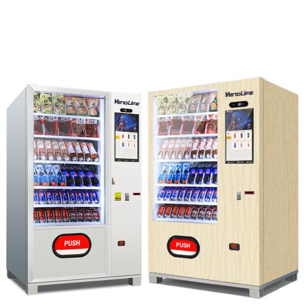 Slim Small Combo Refrigerated Vendlife Vending Machine For Sale Snacks Drinks