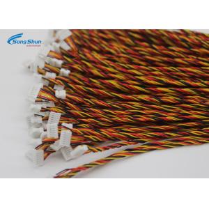 Twisted Custom Auto Wiring Harness , 6Pin Connector wire Cable Harness