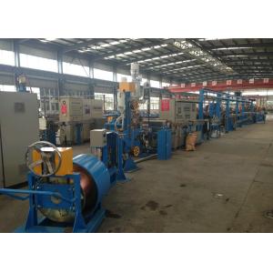 Sky Blue Extrusion Line , electrical wire making machine 500Rpm Max Speed