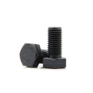 High Strength DIN933 M8 Grade 8.8 Black Full Thread Hex Bolt