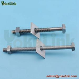 Made In China 304 Stainless Steel ASME B18.2.1 square machine bolt for Pole Line