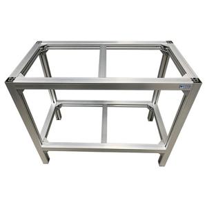 Anodizing Industrial Aluminium Frame Profiles 6063 Extruded Black T6