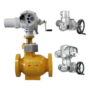 A2000 Electric Axial Flow Control Valve Factory Customized Rotork Auma