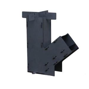 Custom Heavy Duty Black Powder Coating Rocket Wood Burning Stove Ideal for Customized