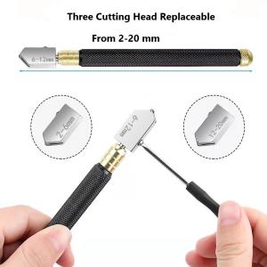 Efficient and Lightweight Glass Cutter 170mm for Precision Cutting