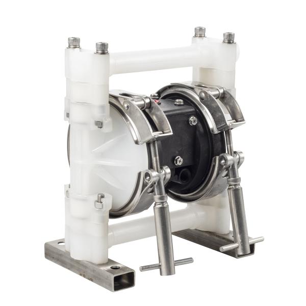 3/8 inch Polyproprene Pneumatic Diaphragm Pump For Acid & Alkali Chemical Liquid