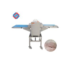 800KG/H Fresh Meat Strips Cutter / Meat Dicing Machine