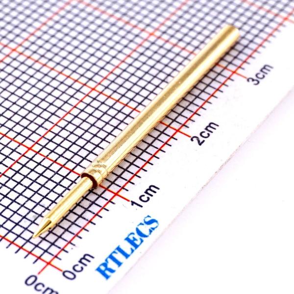5A 2.03 MM Outer Diameter GKS-003 Pitch Gold-plated Test Probe with BeCu Plunger