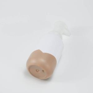 250ml Capacity PET Collar Foam Pump Bottle with Wavy Pattern and Irregularity