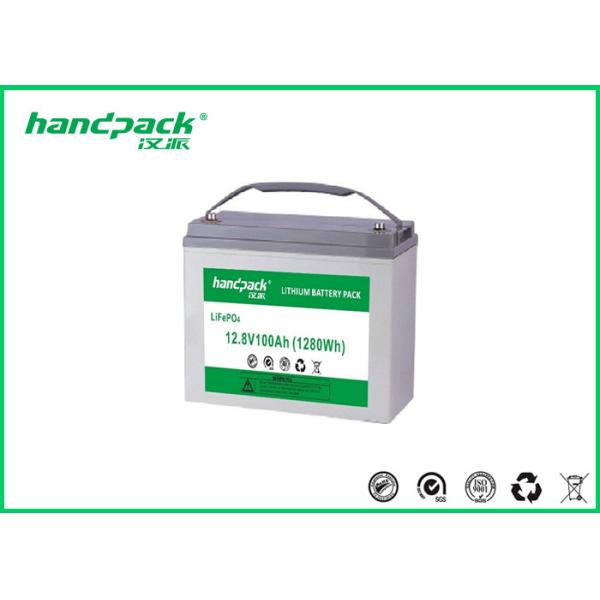 12.8V100Ah Lithium Iron Phosphate Battery Lead Acid Replacement with Bluetooth