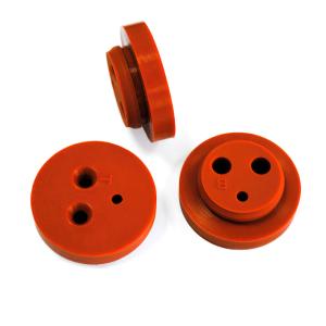 Various Color Insulative EPDM Silicone Grommet Customized Size