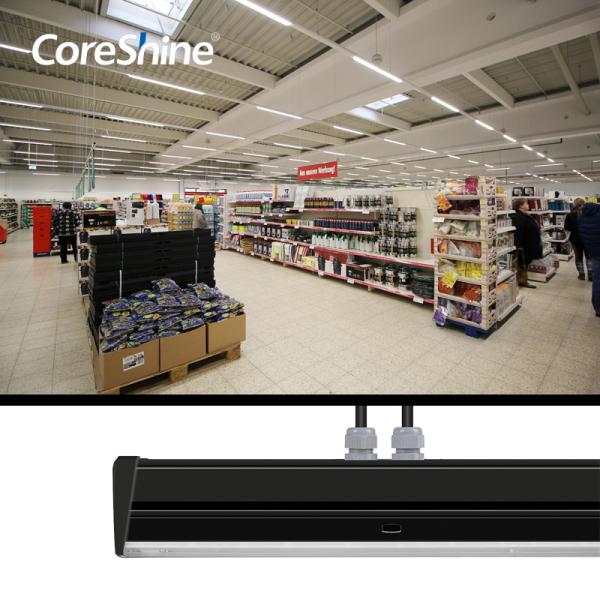 Quality Coreshine LED Linear Lighting Solutions , CRI 90 Supermarket LED Lighting wholesale