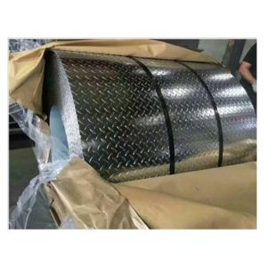 ISO9001 Certified DX51D Galvanized Pattern Steel Plate 5.75*1250mm Z41-Z60