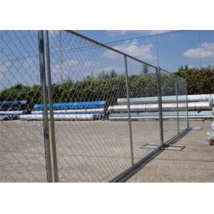 Pvc Galvanized Wire Playground Chain Link Mesh Fence 60x60mm