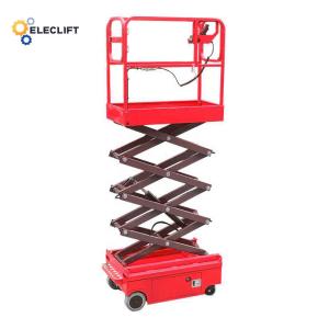 0.2M/S Warehouse Hydraulic Scissor Lift Table Load Capacity 300KG