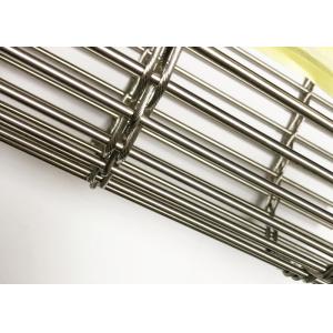 Ss316 Architectural Stainless Steel Mesh Flexible Builing Wire Facade Cladding