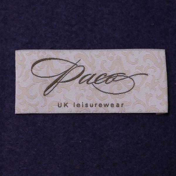 Quality Custom Logo Woven Clothing Labels For Apparel Custom Neck Labels wholesale