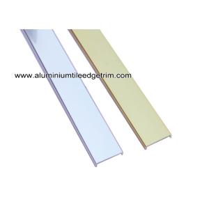 Decorative U Shaped Aluminum Trim / Channel / Brace / Splint For Tile Separation