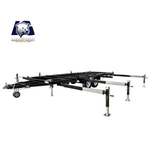 Cheap Customizable Tiny Home Trailers 20FT House Moving Trailer ATM 4500 kg for sale