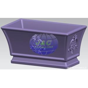 Artificial Plastic LLDPE Flowe Planter Molds With Rotomolding Design Double