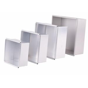 Square Live Removable Bottom Cake Pan / SGS Aluminium Baking Moulds