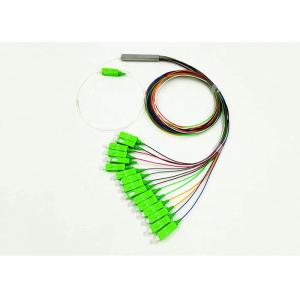 16 Channel G652D G657A Fiber Optic PLC Splitter Low Insertion Loss