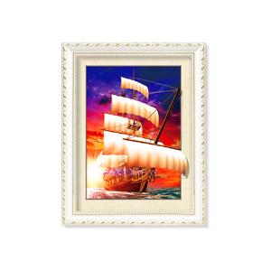 PS / MDF Frame Nature Scenery 5D Pictures / Lenticular Poster Printing