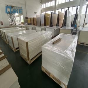 Sanitary Grade White PMMA Bathtub Cast Acrylic Sheet Customizable Cutting