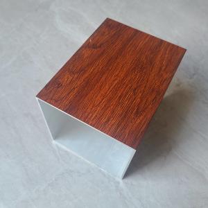 2.7g/cm3 Powder Coating Casement Window Profile Energy Conservation