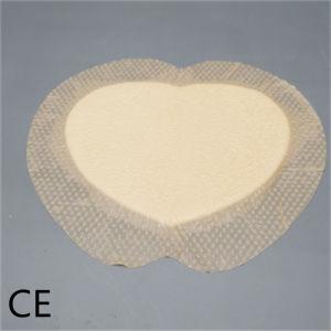 Eco Bordered Silicone Adhesive Foam Dressing FDA Antitear