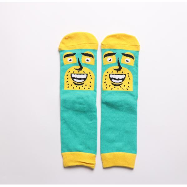 Popular Creative Mens Colorful Socks , Mens Novelty Socks Customized Pattern
