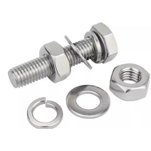 A4-70 Stainless Steel Hex Metal Bolts M20 High Strength And Durability For