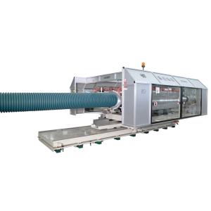 Cheap PE/PP Dual Single Layer Corrugated Pipe Equipment And Forming Machine for sale