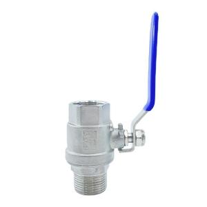 ISO 9001 Standard 304 316 Stainless Steel 2PC Floating Ball Valve for Performanc
