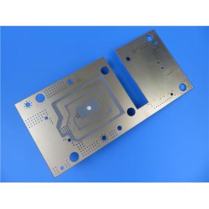 20mil RF-35 1oz Immersion Tin PCB With White Silkscreen For Passive Components