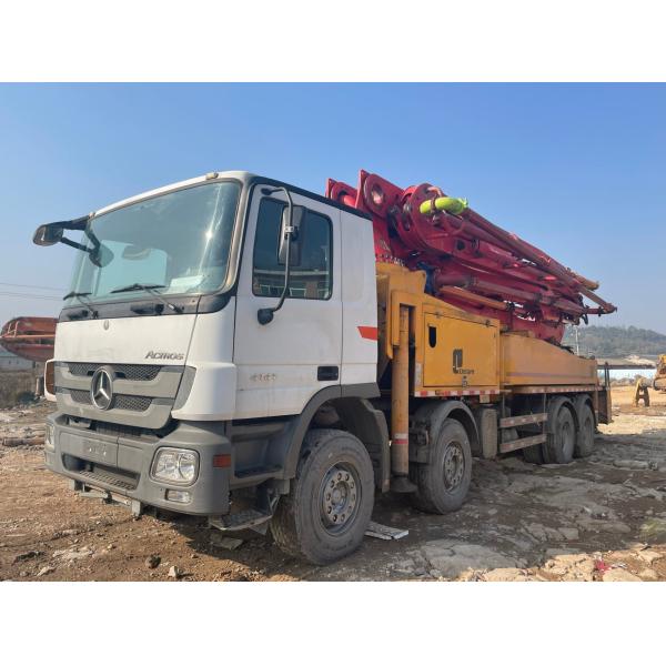 Quality Germany Putzmeister Concrete Pump 46m on Benz Euro III with Hydraulic Machining Process wholesale