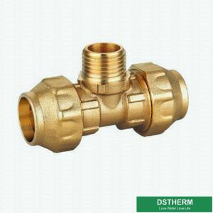 Coupling Screw PE Fittings Brass PE Compression Fittings Pex Fittings For Pex