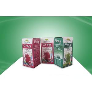 Fruit Juice Paper Packaging Boxes Recyclable with Auto - lock
