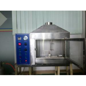 Stainless Steel Flammability Testing Equipment For Fireproof Building Materials