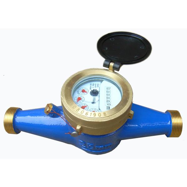 Quality DN15 Multi Jet Volumetric Flow Meter Brass Body wholesale