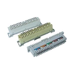10 Pair ABS or PBT LSA Disconnection Module Category 3 performance with Phosphor