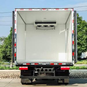 FAW Seafood Frozen Transport Three Person Box Style 4x2 Refrigerated Truck with