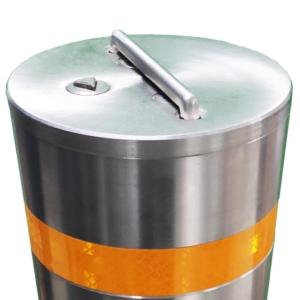 Manual Surface Mount Bollard 900mm Anti-ramming Traffic Control