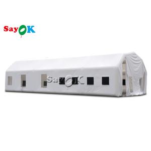 Cheap Inflatable Work Tent Waterproof White 20x10x5.5mH Inflatable Automotive Paint Booth for sale
