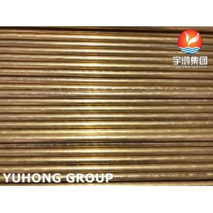 ASTM B111 C68700 Copper Alloy Seamless Tube For Heat Exchanger And Evaporators