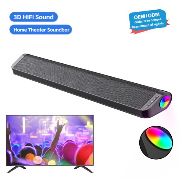 TV Sound Bar Home Theater System with Bluetooth Speaker and Super Bass Sound