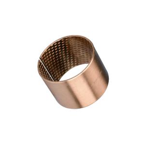 China CUSN8 Material Wrapped Bronze Bearing With Pockets EGB 5040 090 on sale