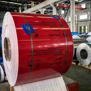 0.38mm Thickness Customised Pattern Laminated Colour Coated Aluminium Coil With