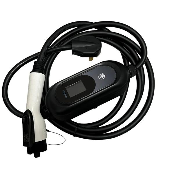 Quality AC 2.4" LED Display Screen Wall Mounted Portable EV Charging Station 380V wholesale