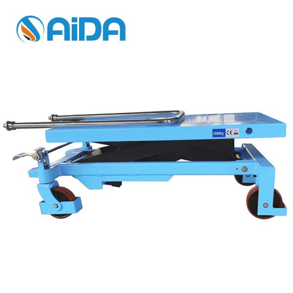 Industrial Hydraulic Table Lifter Platform 1000kg Scissor Type small hydraulic